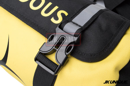 The Division Cosplaying Game Dark Zone Bag ( HAZARDOUS ) ( SHD Agent ) ( Yellow ) ( JKU-DZB01 )