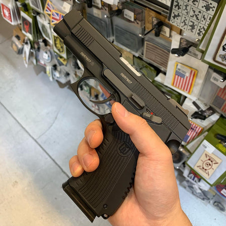 Raptor MP443 GBB Pistol Deluxe International Version ( Black ) ( TWI )