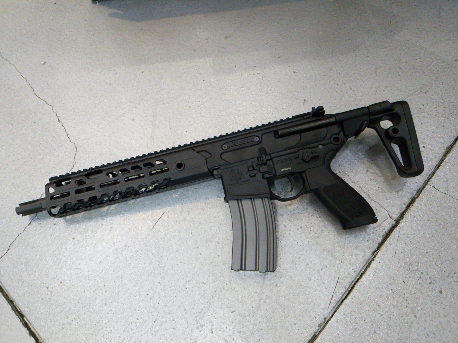 SIG AIR MCX Virtus SBR AEG Airsoft ( Licensed By SIG SAUER ) ( By