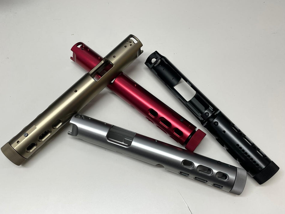 RGW CNC AAP01 Upper Slide for AAP01 GBBP ( AAP-01 )-Type C , Dot Cut-Black