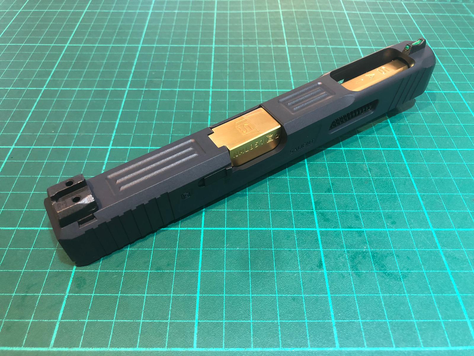 EMG SAI Tier One Competition Upper Slide Kit ( Aluminum ) ( Black ) ( WE / AW / TM Model 17 )