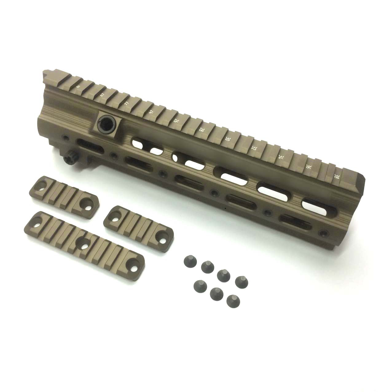 Eagle Eye G Style SMR Handguard Rail 10.5inch ( PTW Spec Barrel Nut ) ( Desert Dirt Color )