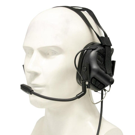 Earmor MilPro M32N Mark3 Tactical Headset ( Mil Spec Communication Hearing Protector ) ( OPSMEN )-Coyote Brown
