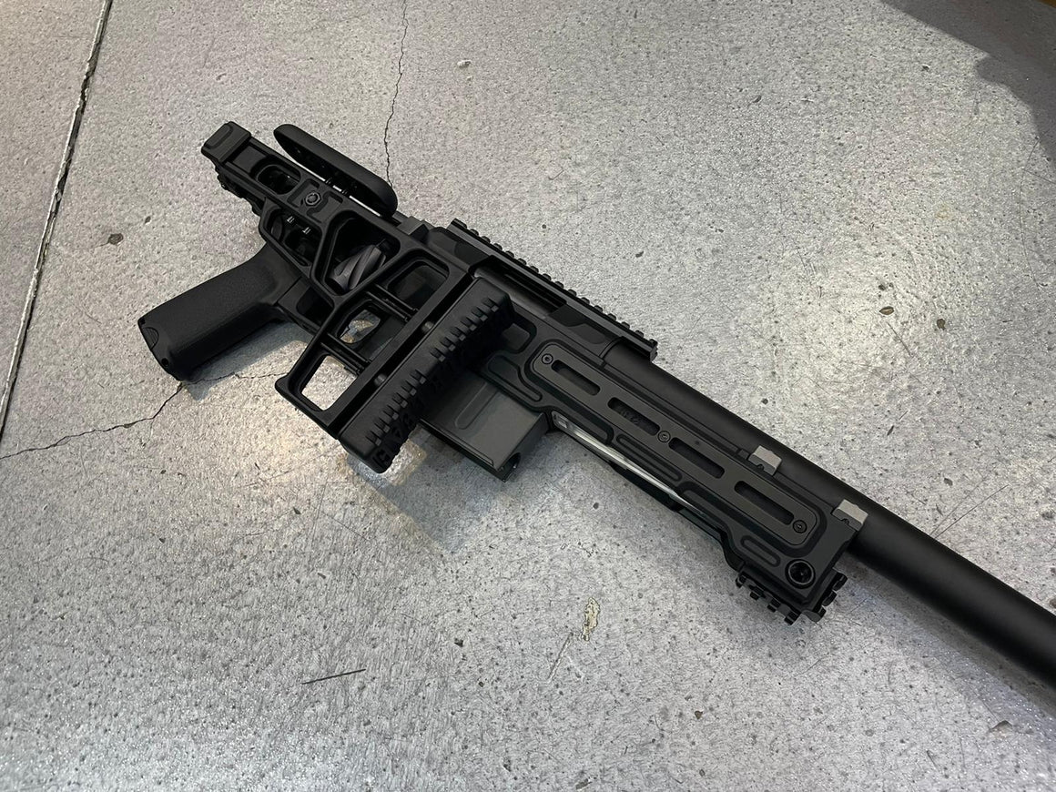 Maple Leaf MLC-S2 Chassis TM VSR10 Sniper Rifle Kit Set ( Foldable Stock ) ( Launchable by JKA )-510mm ( 20.07 inch )