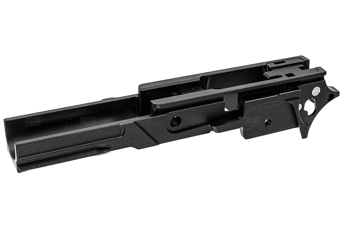 EDGE STRAT Aluminum Frame for Marui TM Hi-Capa GBBP Series-Silver