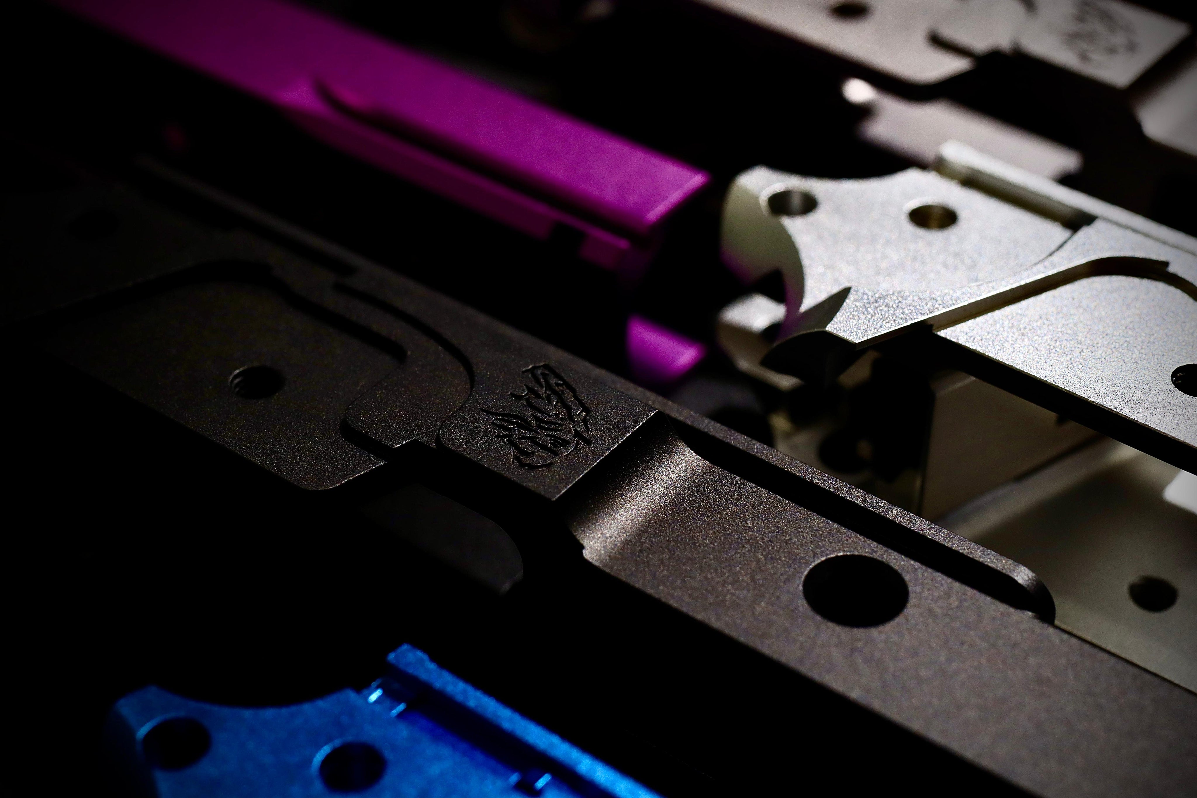 EDGE LimCat Style Aluminum Frame for Marui TM Hi-Capa GBBP Series-Orange