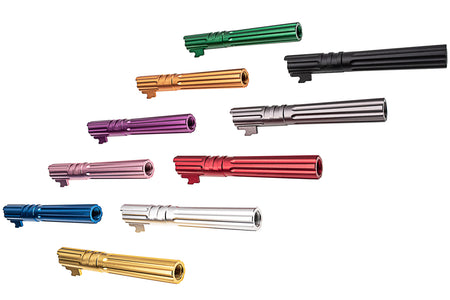 EDGE WARP Aluminum Outer Barrel for Marui TM Hi-Capa 5.1 / 1911 GBBP Series-Silver