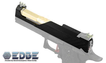 EDGE MEGA 4.3 Aluminum Standard Slide for Marui TM Hi-Capa 4.3 GBBP Series-Green