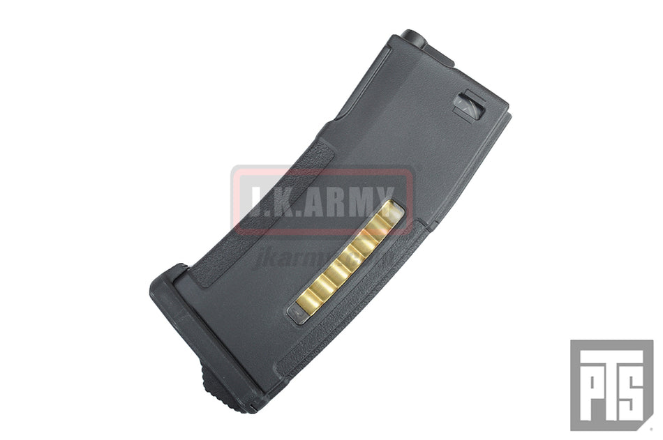 PTS Enhanced Polymer 150rds Magazine For AEG ( Black ) ( EPM )