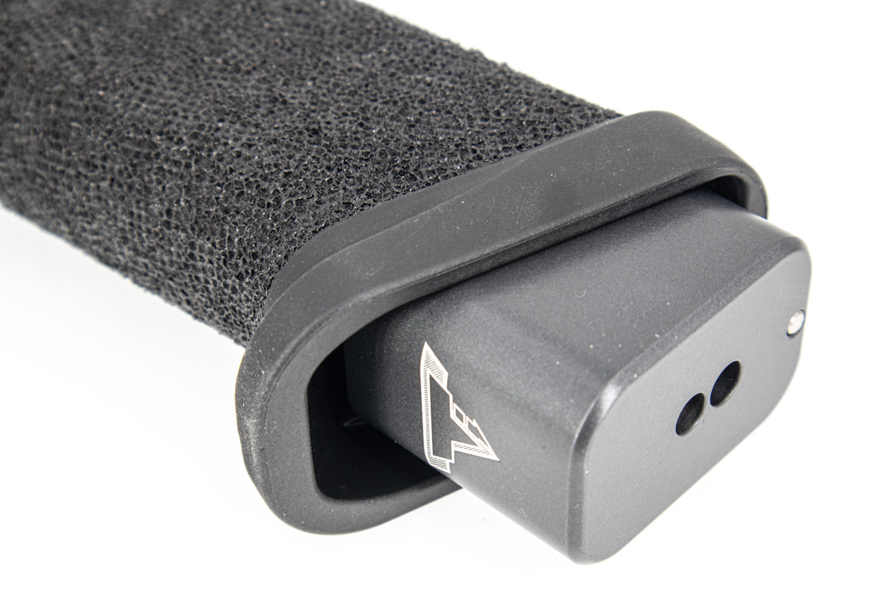 EMG TTI Licensed Combat Master G34 Project GBB Pistol 2 Tone Silver ( WE G17 Base ) ( JKTG Custom Made )