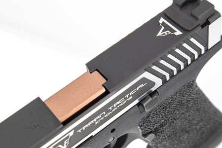 EMG TTI Licensed Combat Master G34 Project GBB Pistol 2 Tone Silver ( WE G17 Base ) ( JKTG Custom Made )