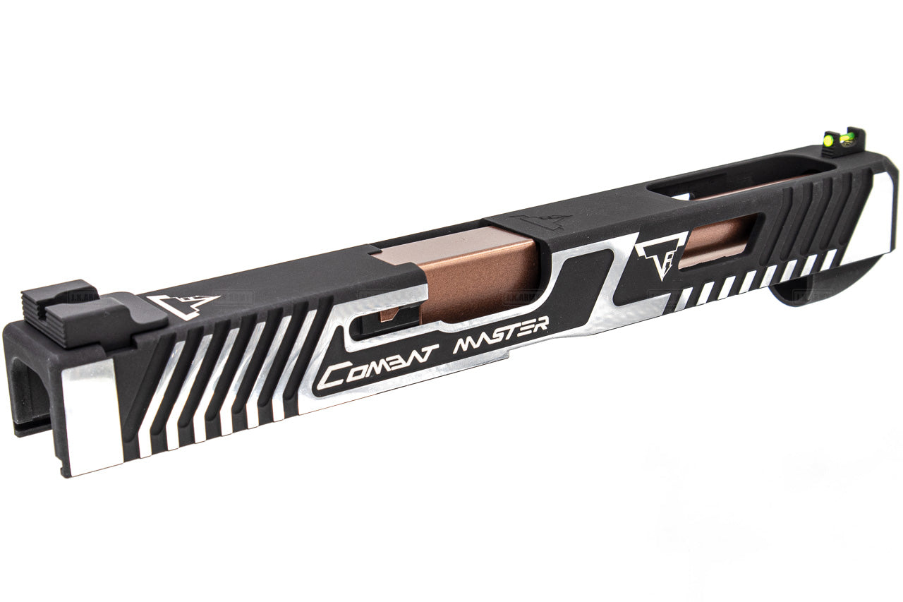 EMG TTI Combat Master G34 Gen 5 Slide For Umarex / VFC Glock 17 Gen 5 GBBP ( Licensed by Taran Tactical Innovations ) ( 2 Tone )