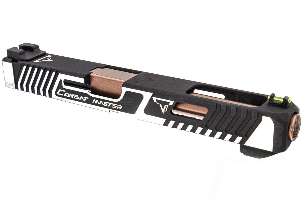 EMG TTI Combat Master G34 Gen 5 Slide For Umarex / VFC Glock 17 Gen 5 GBBP ( Licensed by Taran Tactical Innovations ) ( 2 Tone )