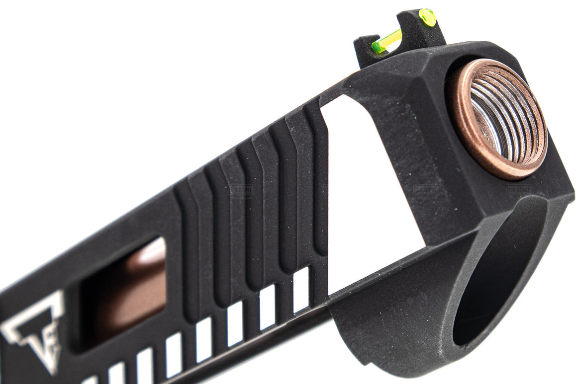 EMG TTI Combat Master G34 Gen 5 Slide For Umarex / VFC Glock 17 Gen 5 GBBP ( Licensed by Taran Tactical Innovations ) ( 2 Tone )