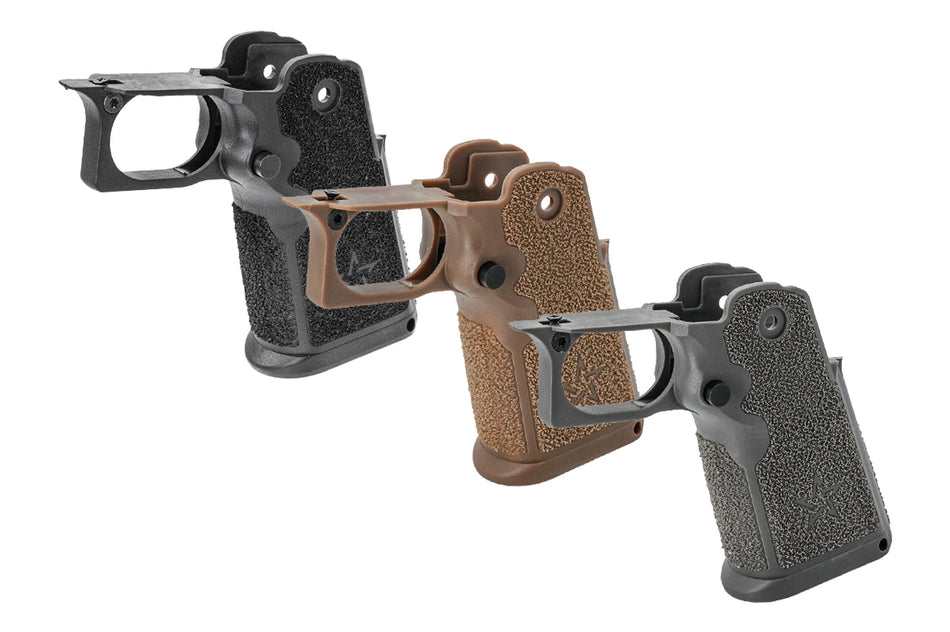 EMG Staccato Licensed 2011 CS Master Grip For EMG Staccato 2011 / Marui TM Hi-Capa GBBP Series-Grey