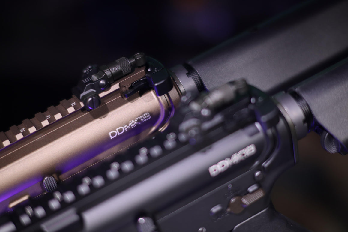 EMG DANIEL DEFENSE Licensed DDM4 RIS2 Rail ( MK18 Style ) MWS GBBR ( HS Bolt Set ) ( by CGS )-FDE