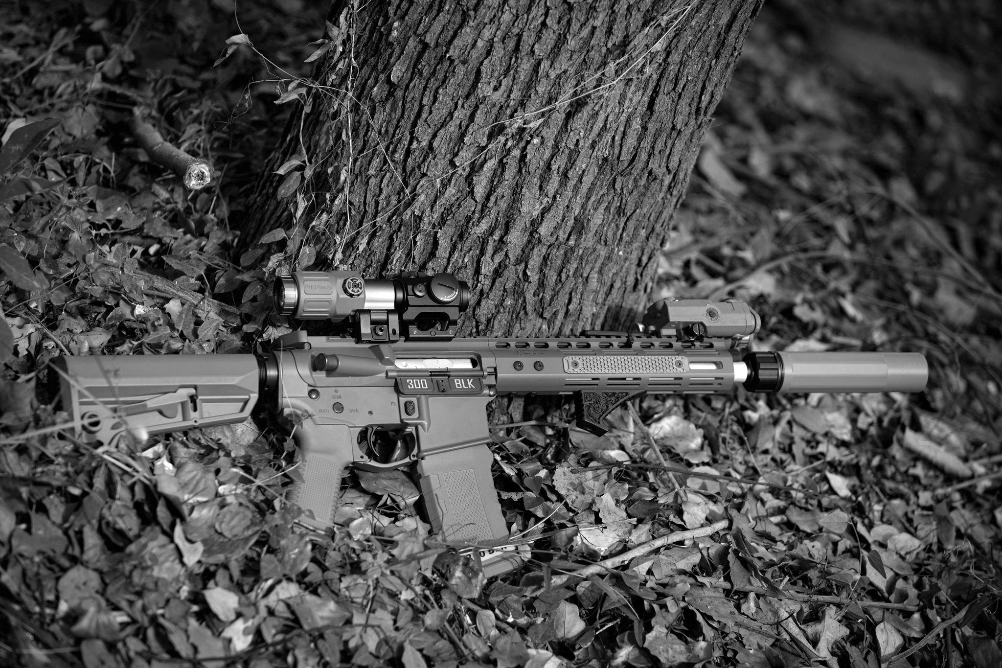 EMG Noveske Licensed N4 MWS Gen3 GBB Gas Blowback Rifle Airsoft ( by DE ) ( Black ) ( Devgru N4 )