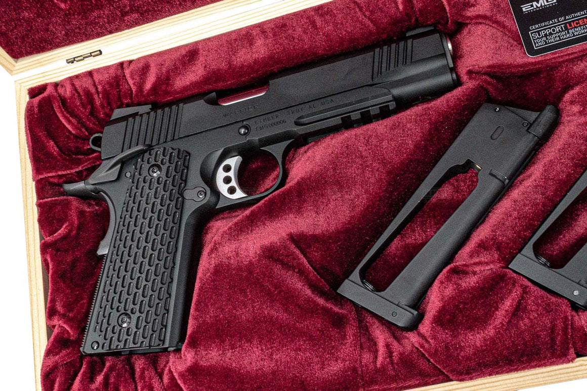 EMG Kimber Licensed CNC Aluminum Warrior 1911 CO2 GBB Pistol Airsoft