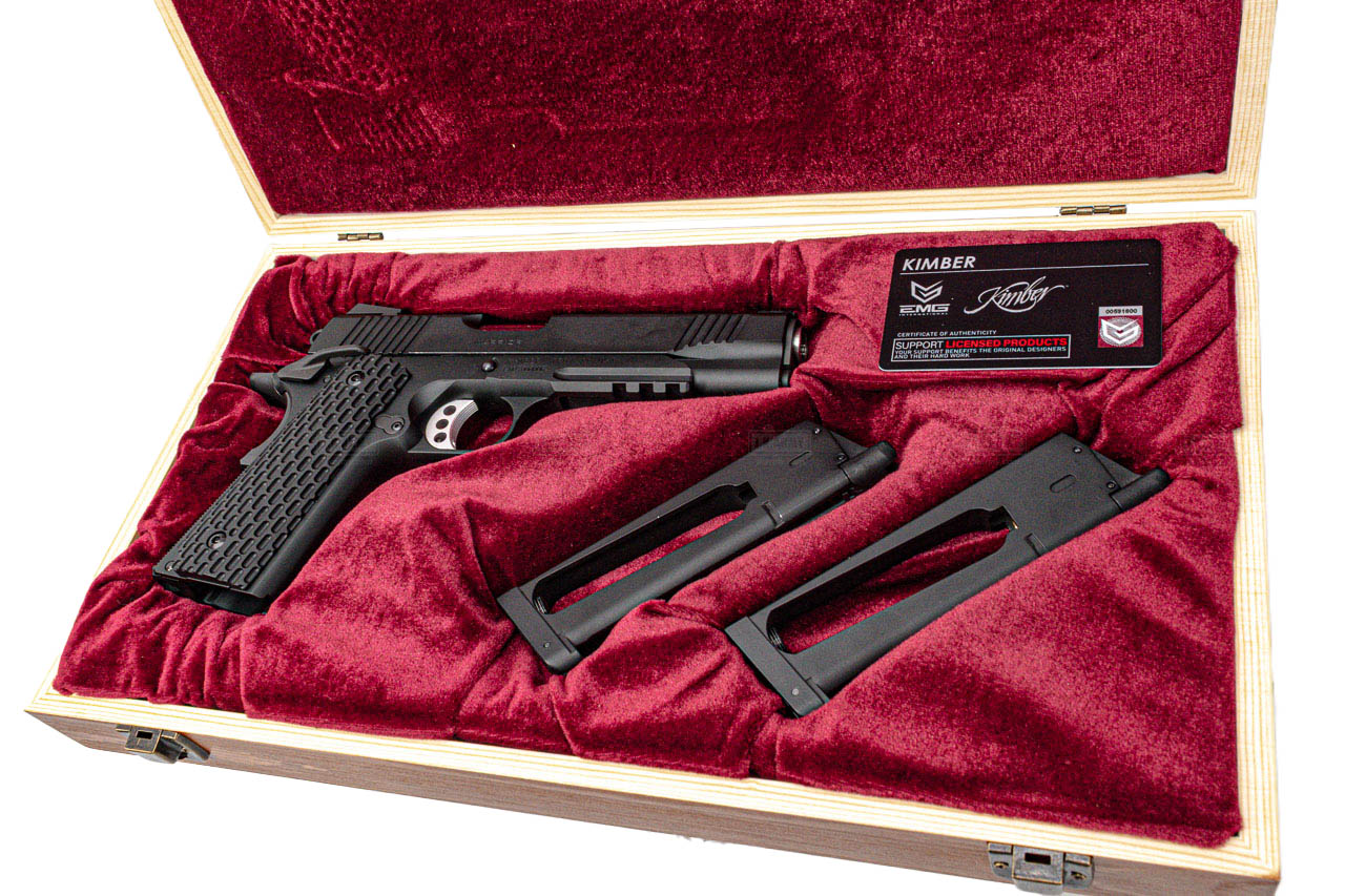 EMG Kimber Licensed CNC Aluminum Warrior 1911 CO2 GBB Pistol