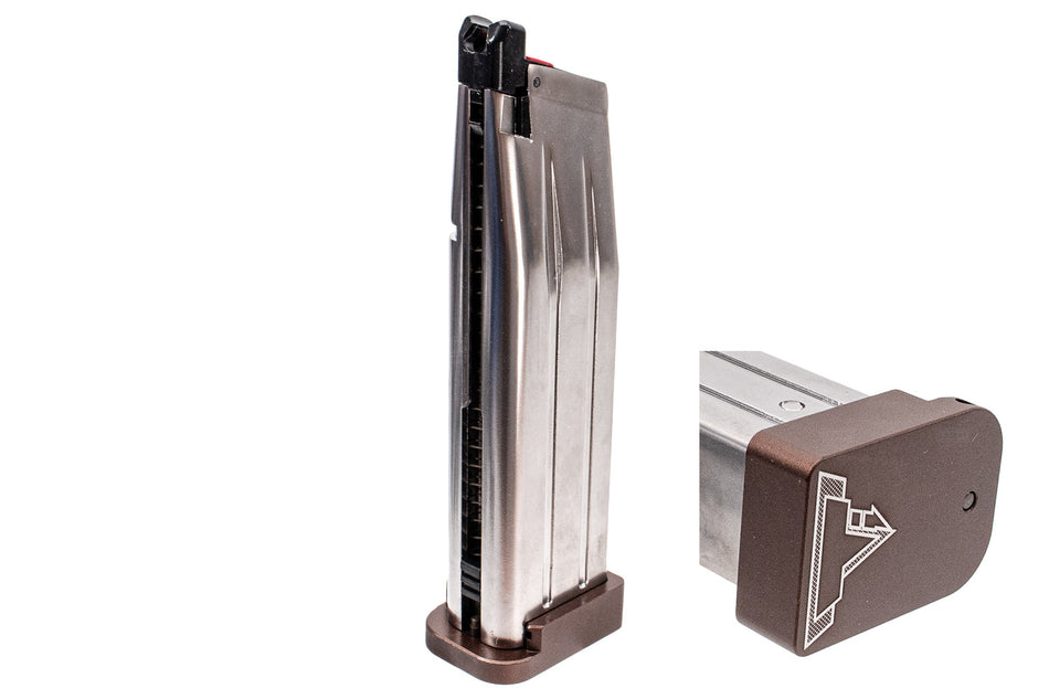 EMG / TTI Sand Viper Silver Co2 Magazine 28 Rds ( TTI Hi-Capa / AW Hi-Capa Pistol ) ( TT-SVMC02 )