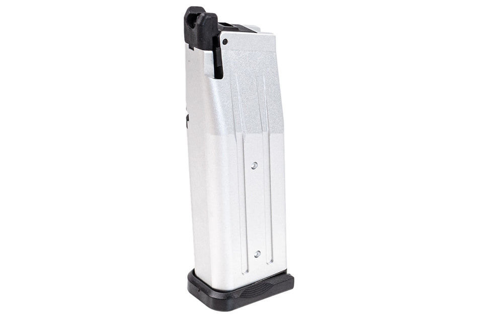 EMG Staccato Licensed CNC Aluminum Staccato CS 24 Rounds Gas Magazine ( 125mm ) ( by SAVIA )