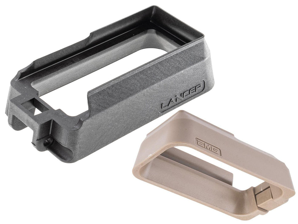 EMG Lancer Systems Adaptive Magwell For M4 Airsoft ( Black / DE )-Black