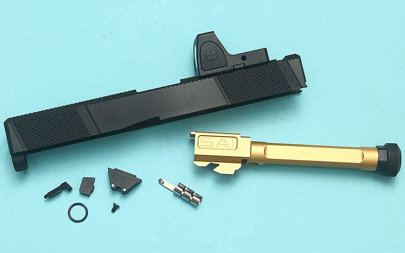 EMG SAI™ Utility Slide Kit w/ RMR Sight for TM Model 17 GBBP ( BK )