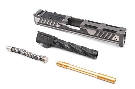 EMG Strike Industries Licensed ARK-17 Ti Slide Set for TM / WE G Model 17 Gen3 ( by G&P ) ( SI ARK 17 ) ( Titanium Limited Edition )