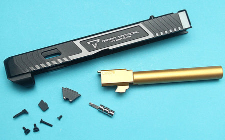 EMG TTI G&P Custom TTI G34 CNC Slide for Umarex / VFC Glock 17 Gen 4 GBB Pistol Series ( Black )