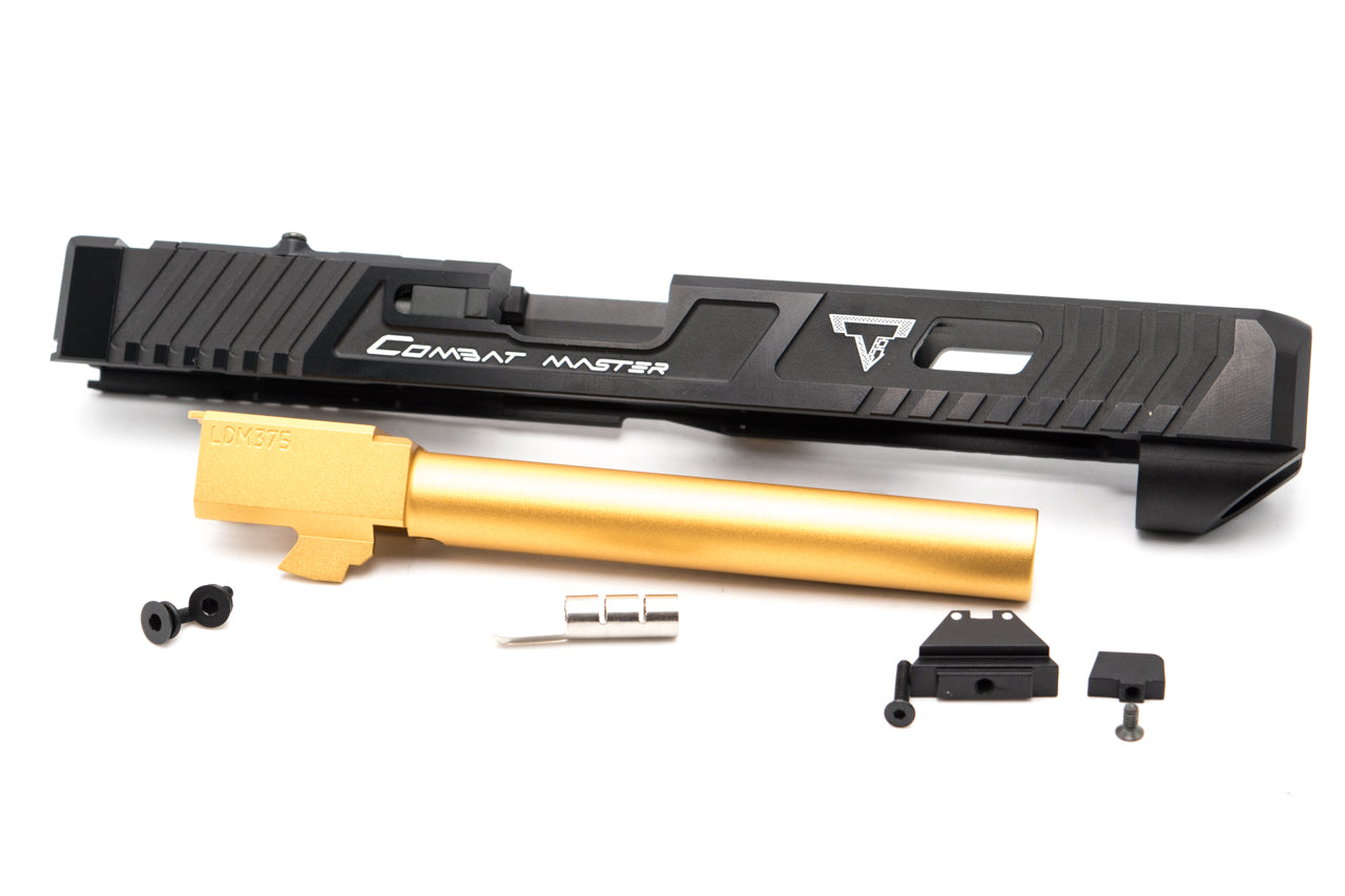 EMG TTI G&P Custom TTI G34 CNC Slide for Umarex / VFC Glock 17 Gen 4 GBB Pistol Series ( Black )