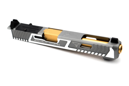 EMG TTI G&P Custom TTI G34 CNC Slide for Umarex / VFC Glock 17 Gen 4 GBB Pistol Series ( Grey )