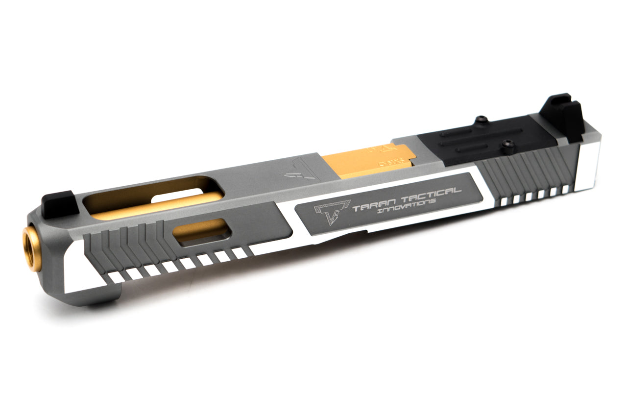 EMG TTI G&P Custom TTI G34 CNC Slide for Umarex / VFC Glock 17 Gen 4 GBB Pistol Series ( Grey )