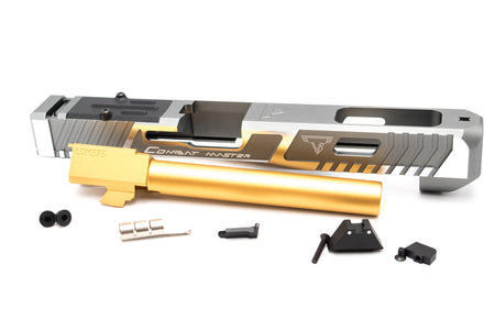 EMG TTI G&P Custom TTI G34 CNC Slide for Umarex / VFC Glock 17 Gen 4 GBB Pistol Series ( Grey )