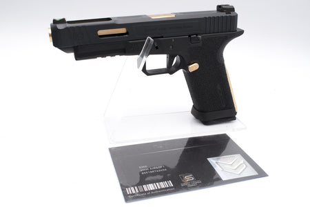 EMG SAI BLU Model 34 GBB Pistol SA -TO0110 ( Black & Gold ) ( SA-TO0110 )