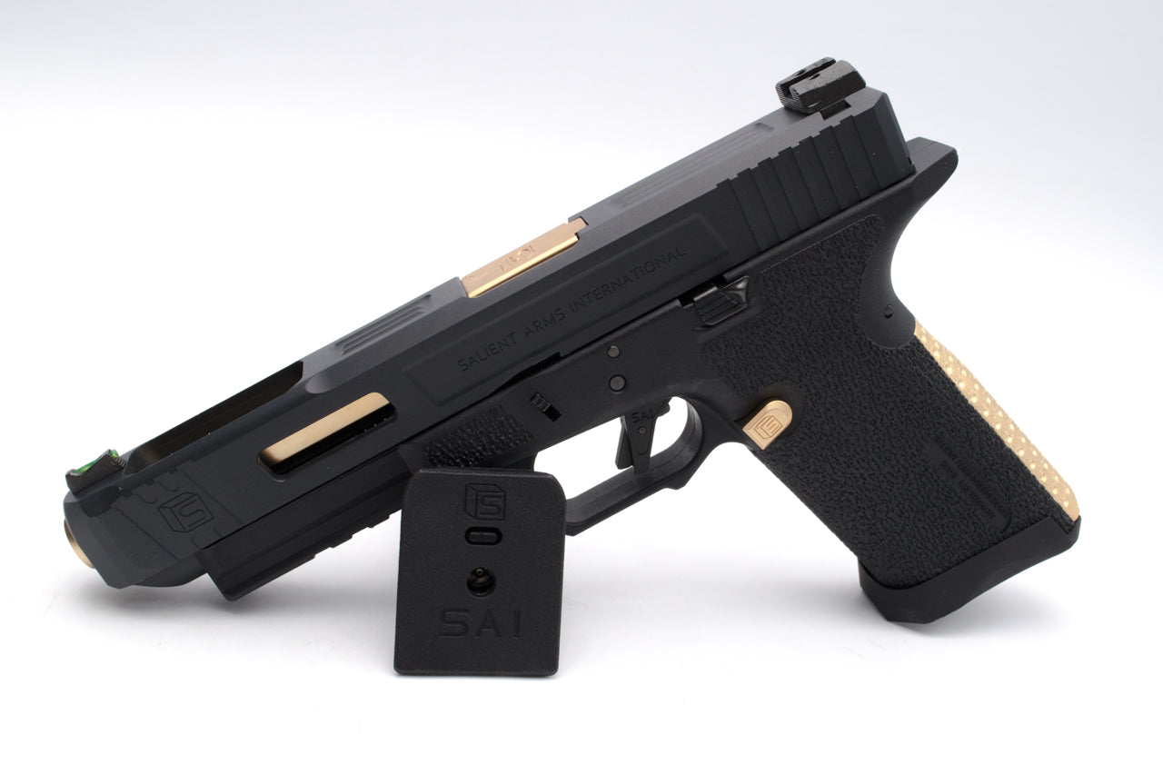 EMG SAI BLU Model 34 GBB Pistol SA -TO0110 ( Black & Gold ) ( SA-TO0110 )