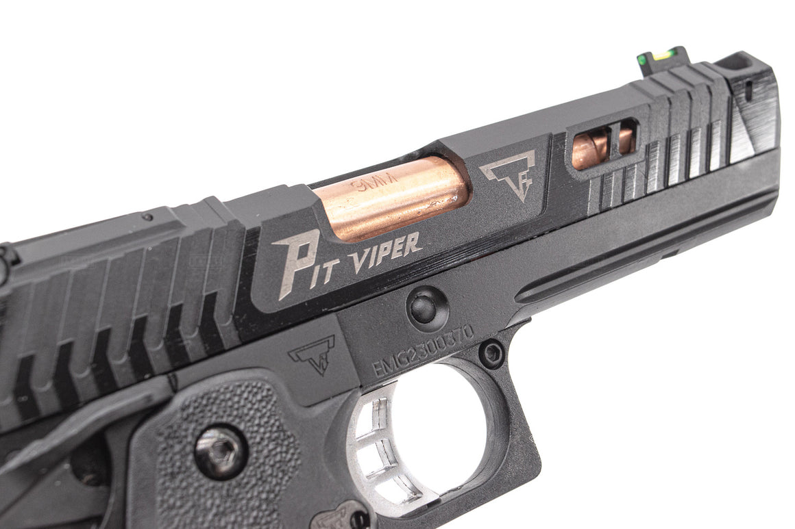 EMG TTI Licensed JW4 2011 Pit Viper Hi-Capa GBB Pistol Airsoft ( by AW Custom / Standard / Gas / TT-PV0100 ) ( Licensed by Taran Tactical Innovations ) ( John Wick )