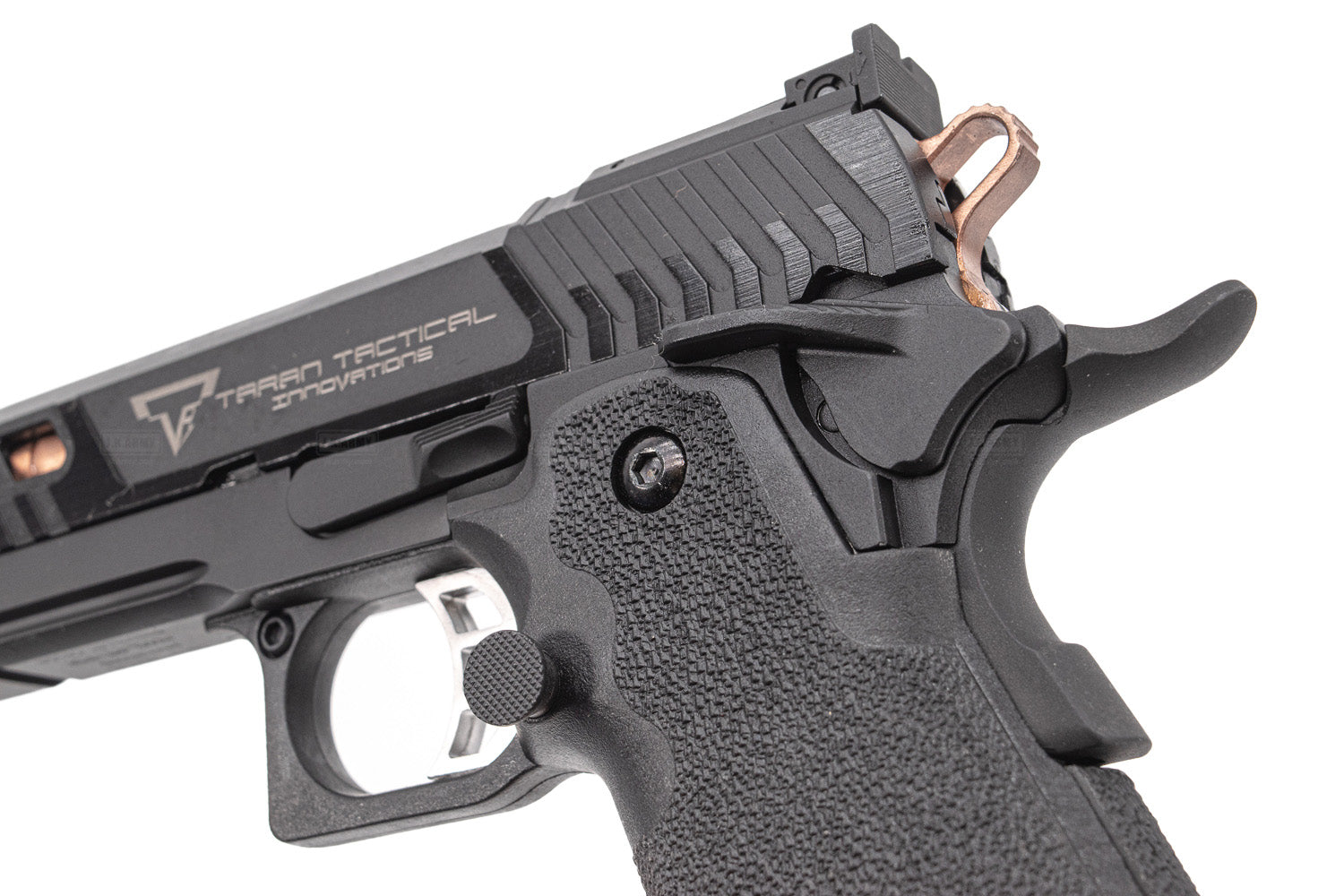 EMG TTI Licensed JW4 2011 Pit Viper Hi-Capa GBB Pistol Airsoft ( by AW Custom / Semi-Auto / Full Auto / Gas / TT-PV0130 ) ( Licensed by Taran Tactical Innovations ) ( John Wick )