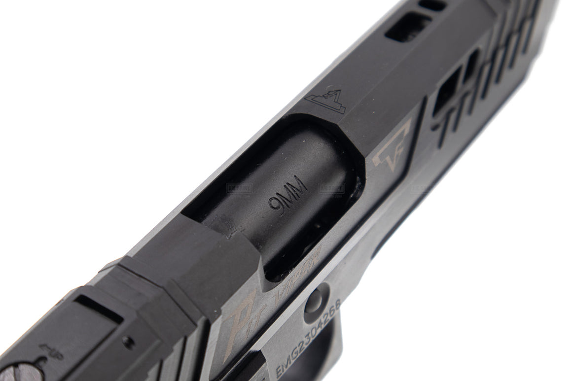 EMG TTI Licensed JW4 2011 Pit Viper Hi-Capa GBB Pistol Airsoft ( Black Version ) ( by AW Custom / Standard / Gas / TT-PV0101 ) ( Licensed by Taran Tactical Innovations ) ( John Wick )