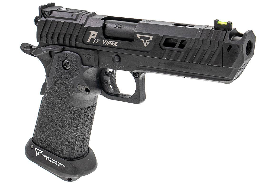 EMG TTI Licensed JW4 2011 Pit Viper Hi-Capa GBB Pistol Airsoft ( Black Version ) ( by AW Custom / Standard / Gas / TT-PV0101 ) ( Licensed by Taran Tactical Innovations ) ( John Wick )