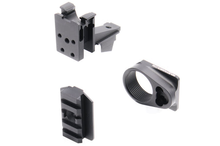 EMG Rifle Dynamic Airsoft AK to M4 Stock Adapter Assemble for GHK AKM GBBR Series ( by DYTAC )