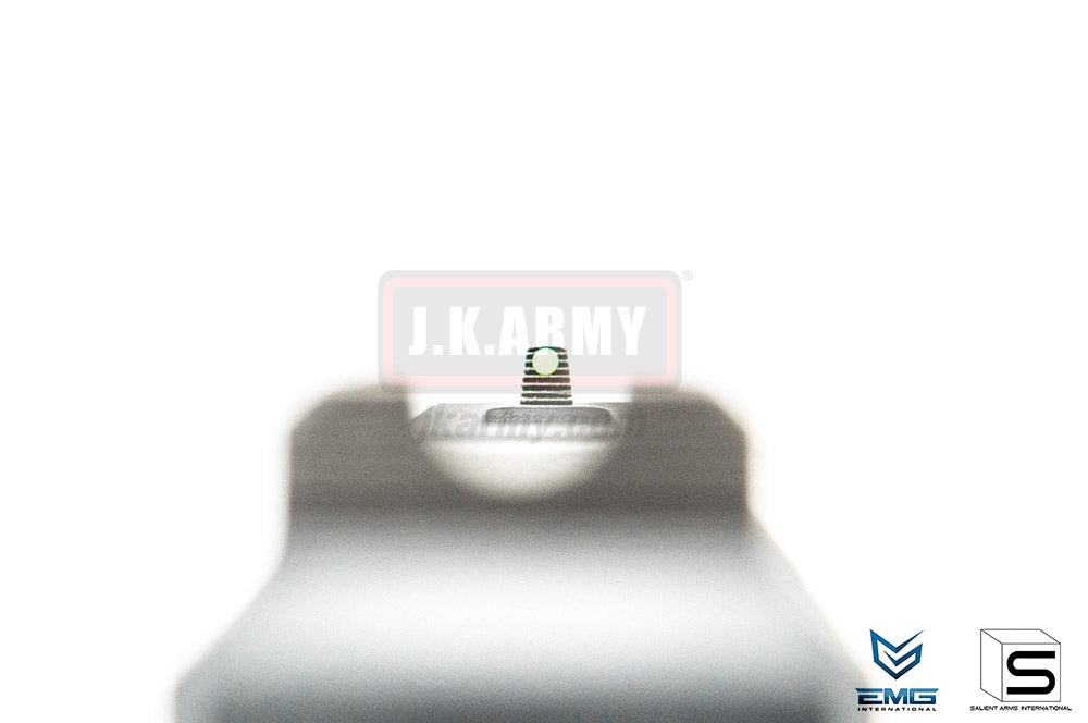 EMG SAI BLU Compact Model 19 GBB Airsoft Training Weapon ( Gas ) ( Black & Gold )