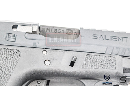 EMG SAI BLU Compact Model 19 GBB Airsoft Training Weapon ( Gas ) ( Black & Gold )