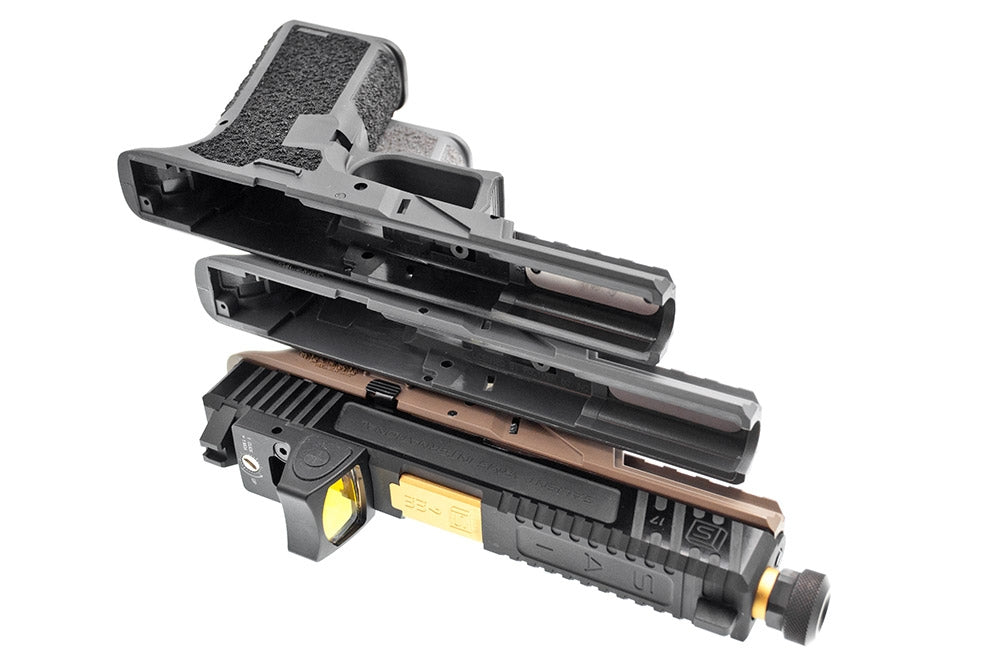 JKA - EMG SAI TIER ONE w/ RMR Slide (G&P) & JDG P80 PF940V2 Frame & UMAREX Glock 17 Gen3 Airsoft ( JKA Custom Made )