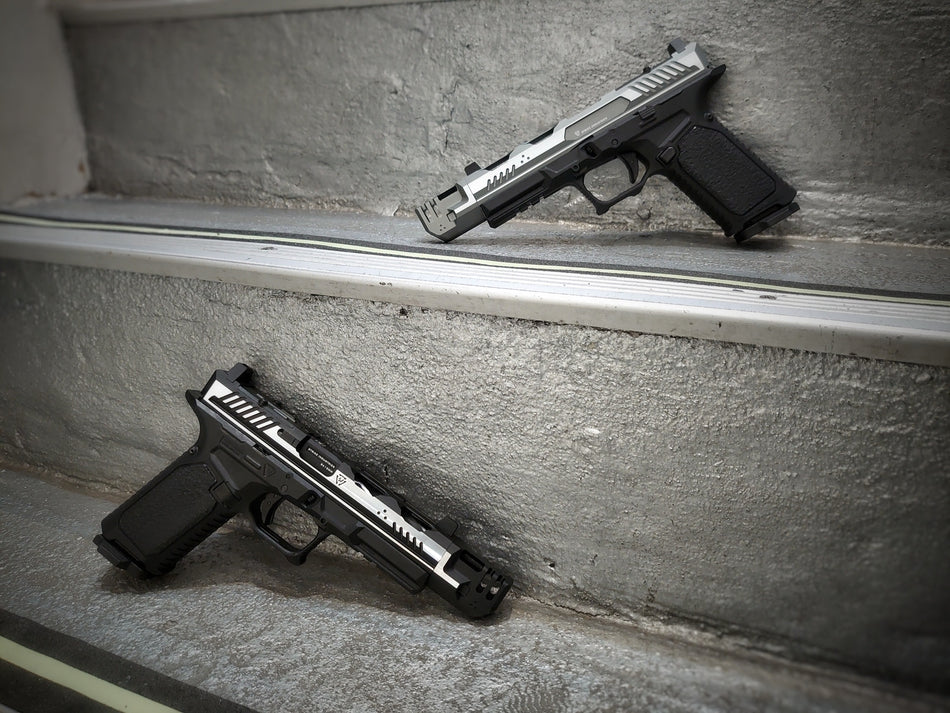 EMG Strike Industries SI-ARK-17 with Mass Driver Comp Ver. GBB Pistol ( 2-Tone Grey )