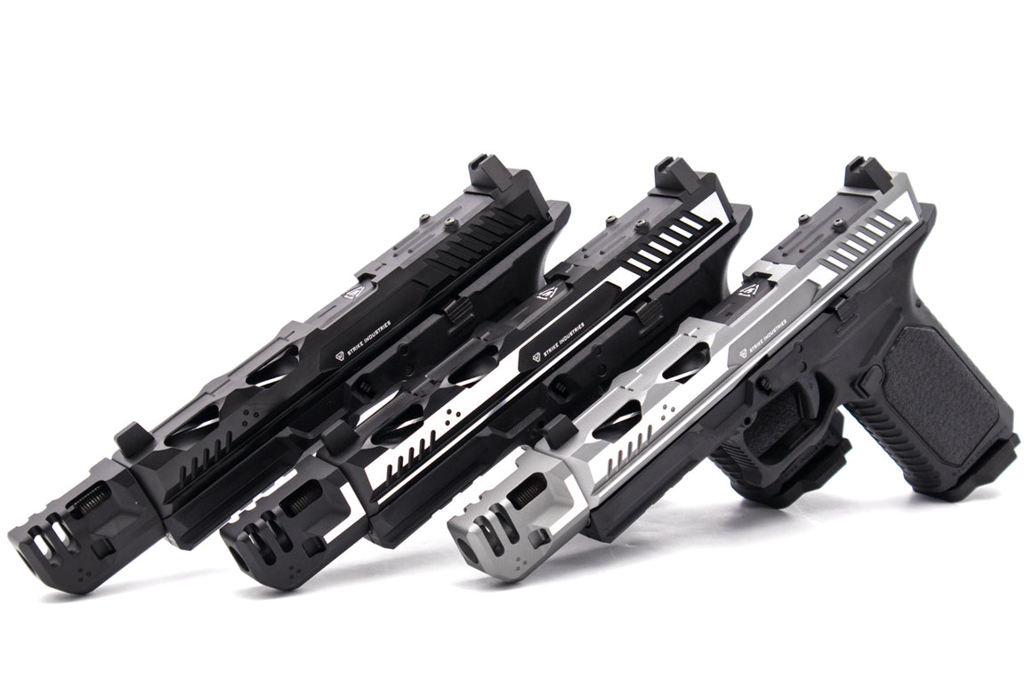 EMG Strike Industries SI ARK-17 GBB Pistol with Compensator Ver.-Silver