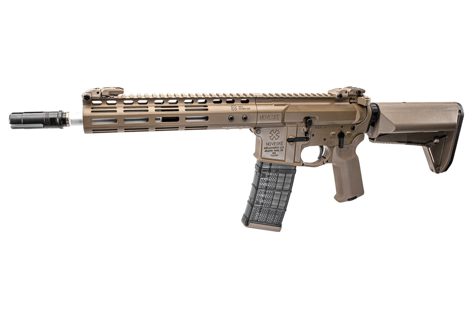 EMG Noveske Licensed NSR-9" MWS GBBR Airsoft ( Standard Version ) ( by CGS )-Black