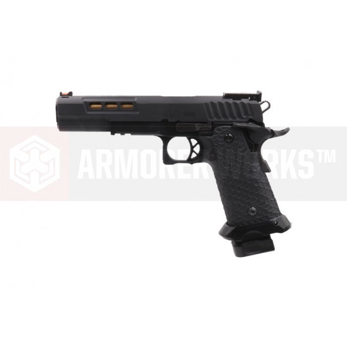 EMG / STI DVC 3-GUN 2011 AW-Hi-Capa GBB Pistol ( Standard / Gas / Full Auto ) ( Black )