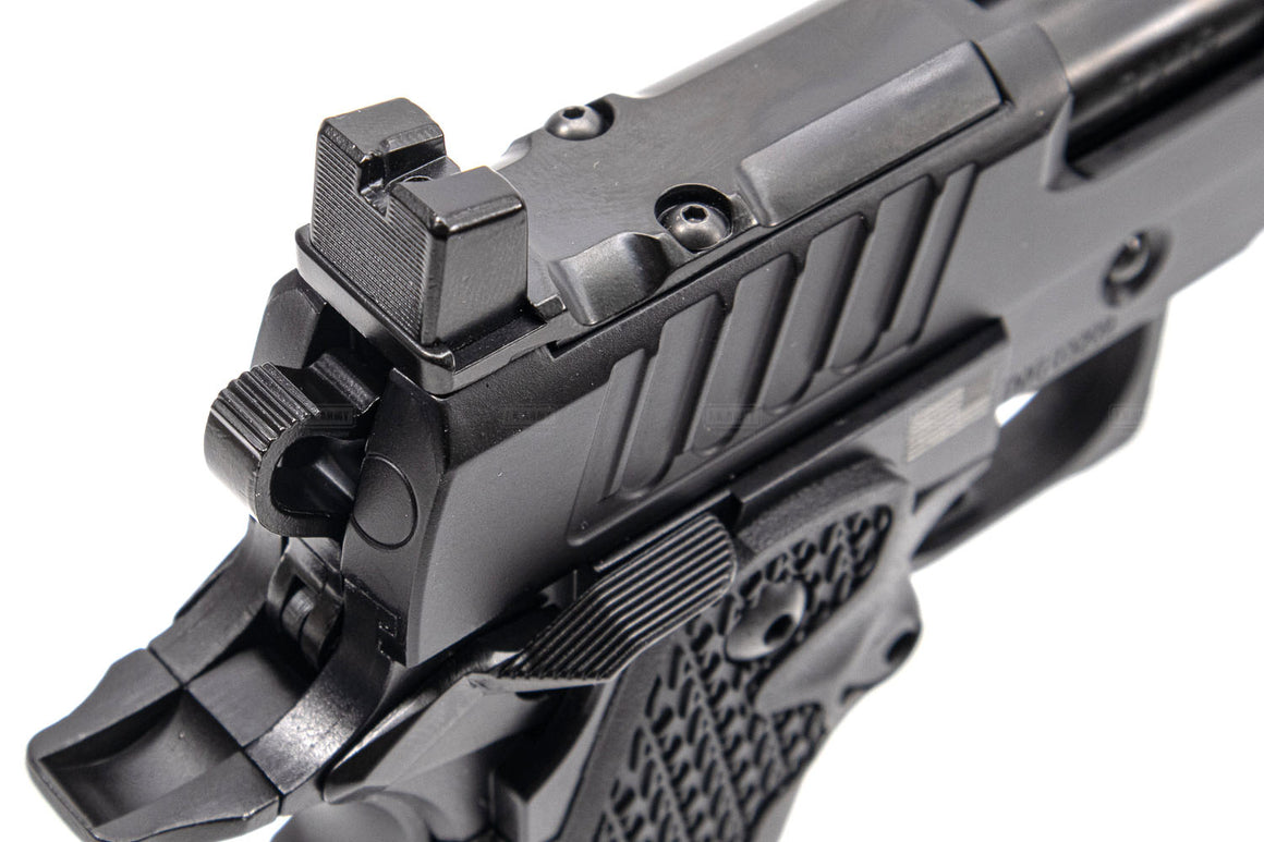 EMG Staccato Licensed C2 Compact 2011 Hi-Capa GBBP Gas Blowback Pistol Airsoft ( Model: VIP Grip / Standard / Green Gas )