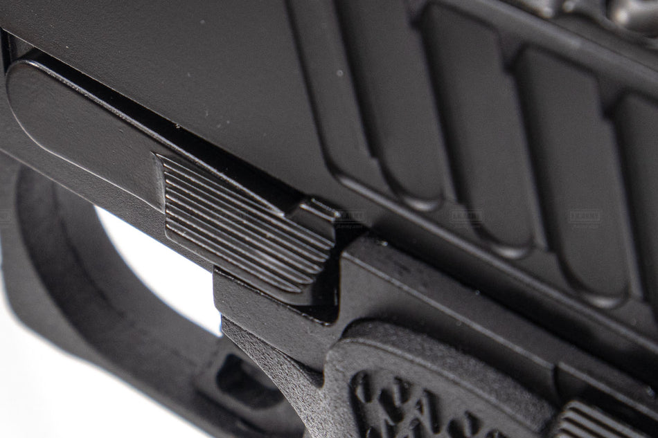 EMG Staccato Licensed XL 2011 CNC AI Slide Hi-Capa GBBP Gas Blowback Pistol Airsoft ( Model: VIP Grip / CNC / Green Gas )