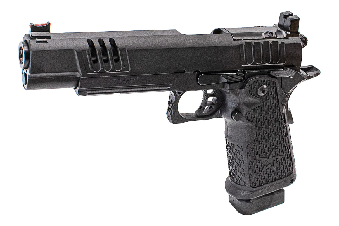 EMG Staccato Licensed XL 2011 CNC AI Slide Hi-Capa GBBP Gas Blowback Pistol Airsoft ( Model: VIP Grip / CNC / Green Gas )